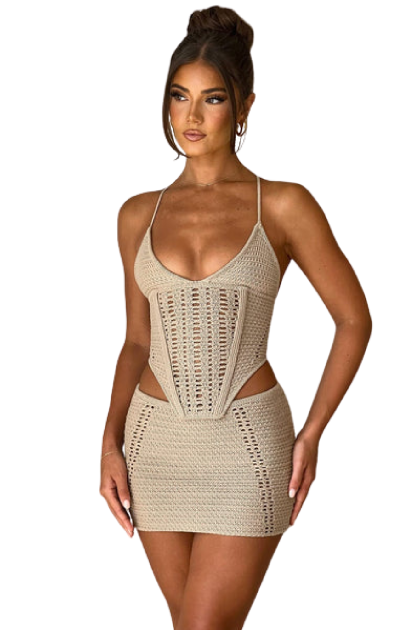 Top Amaya - Bege