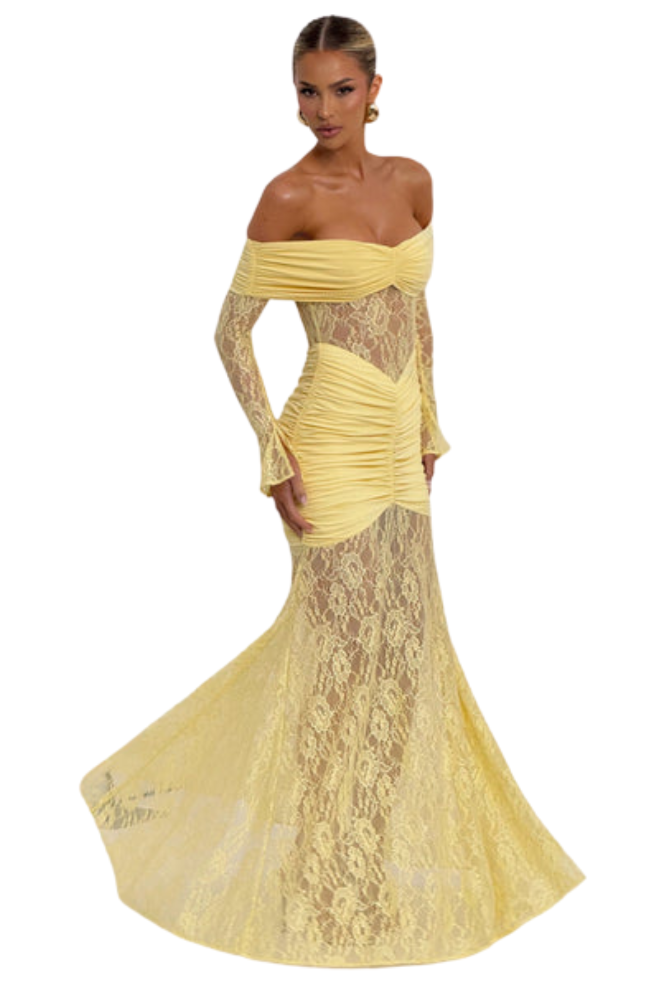 Vestido Longo Liora - Limão