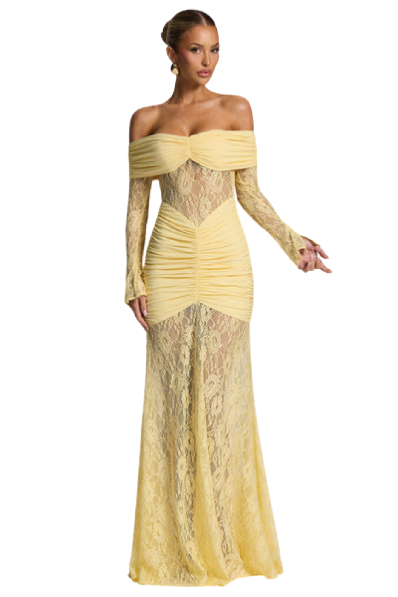 Vestido Longo Liora - Limão