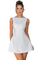 Vestido Curto Eloise em Marfim