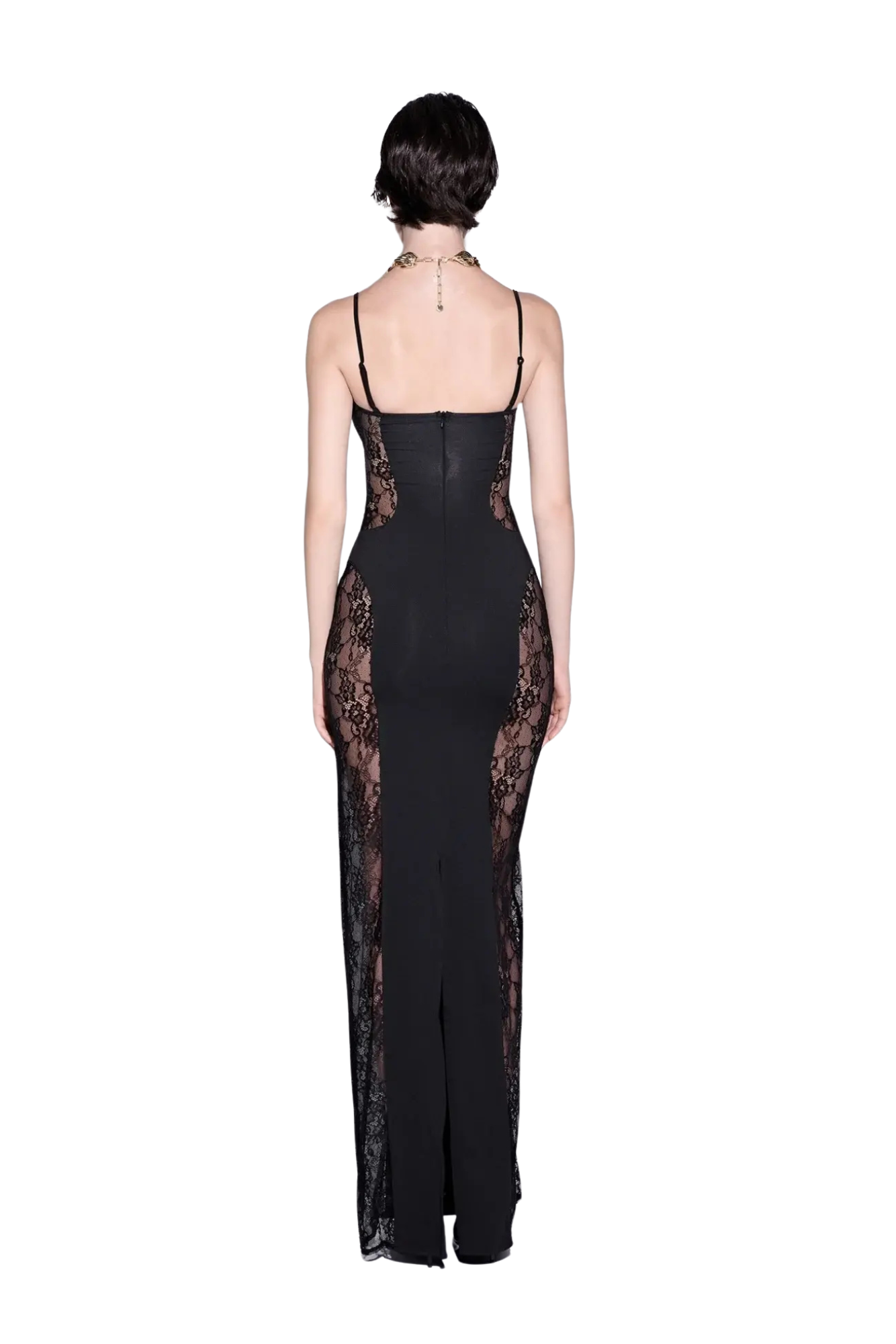 Vestido Longo de Tricô - Preto