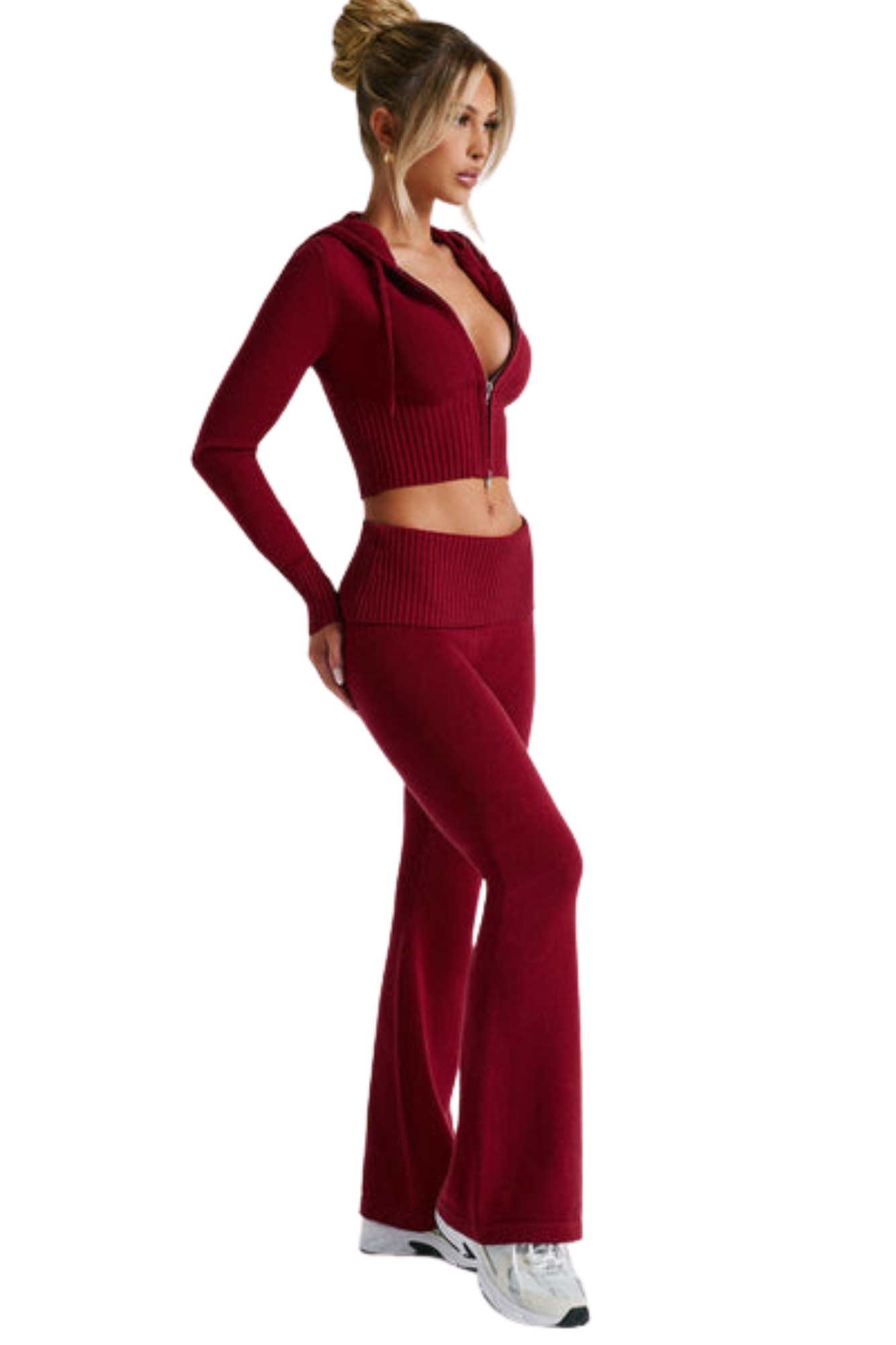 Conjunto Knitwear Portia – Vermelho