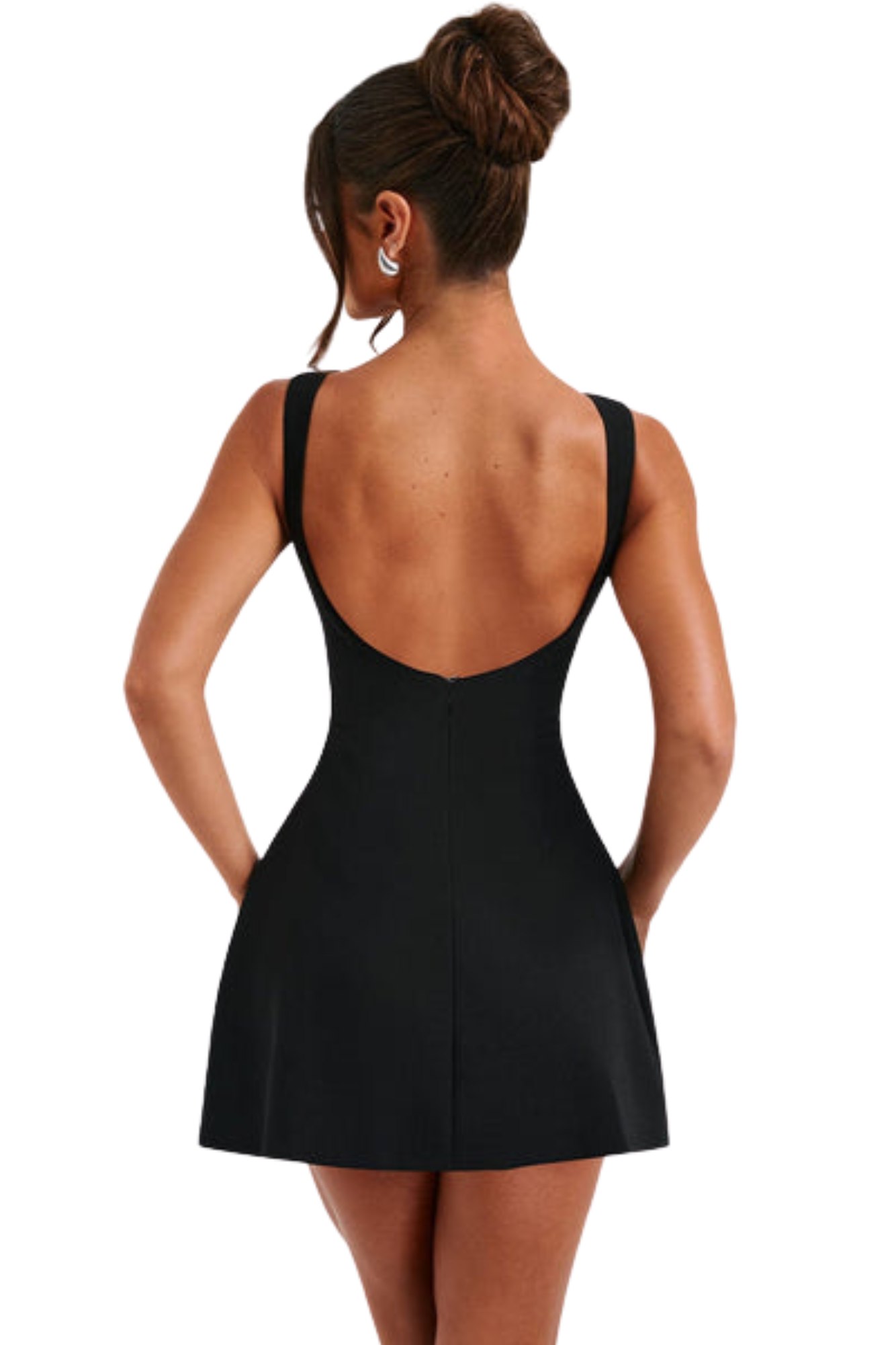 Vestido Mini Eloise em Marfim