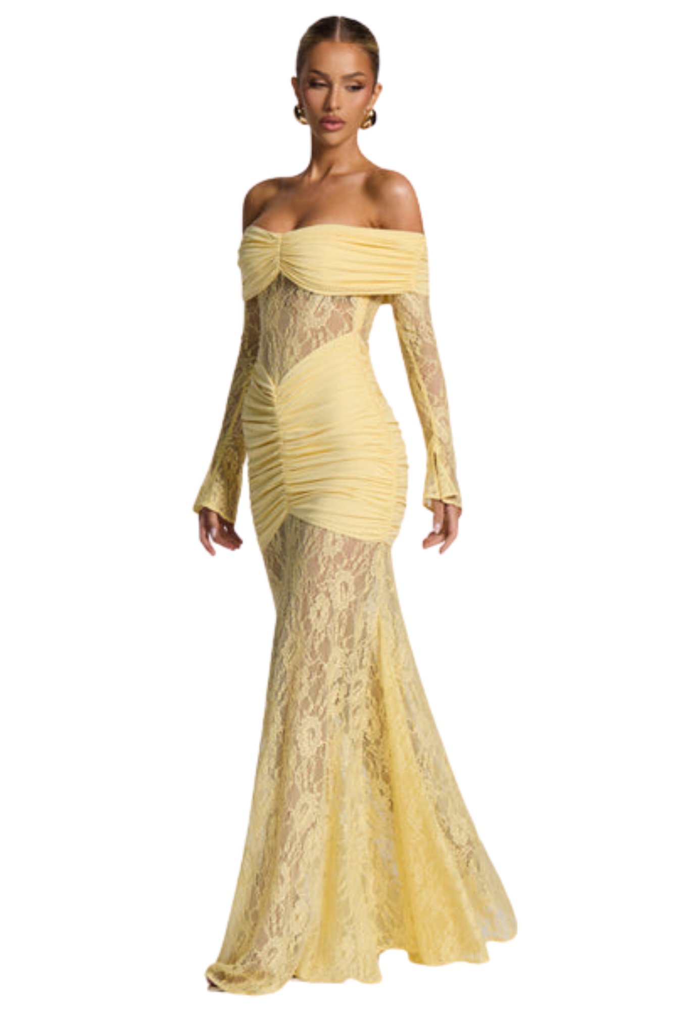 Vestido Longo Liora - Limão