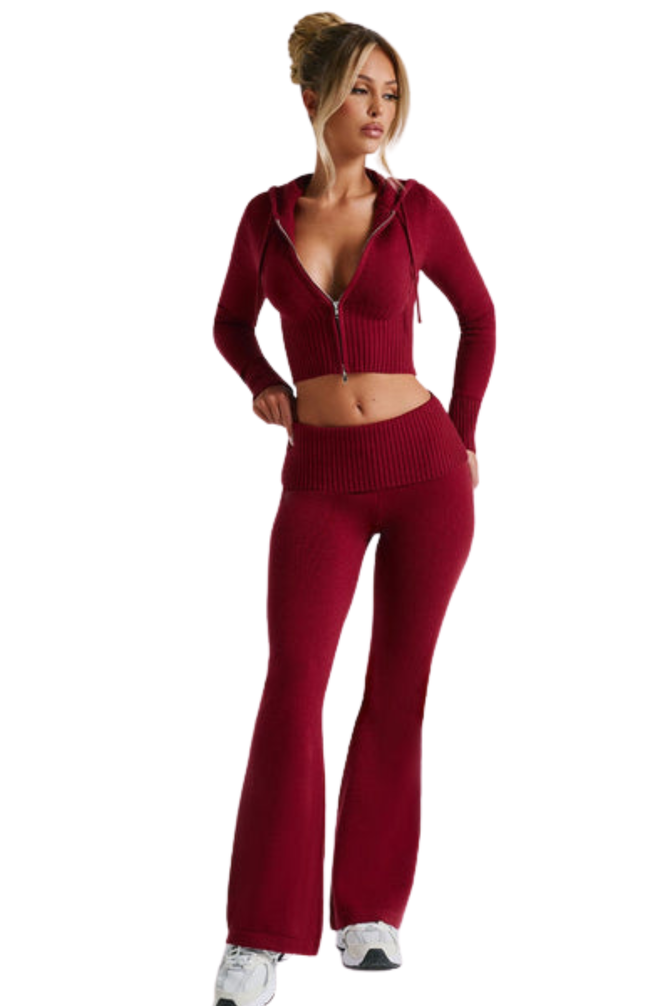 Conjunto Knitwear Portia – Vermelho