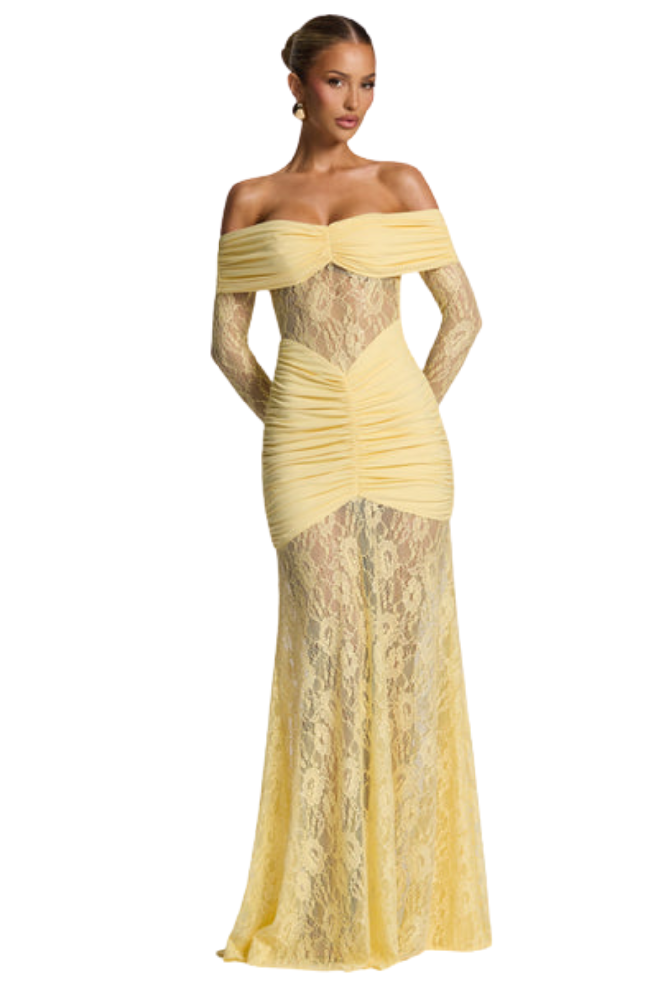 Vestido Longo Liora - Limão