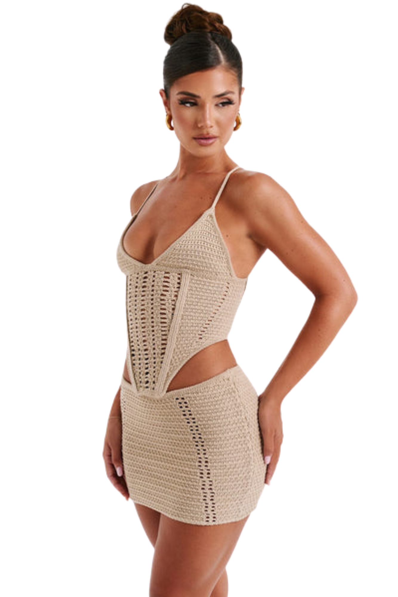 Top Amaya - Bege