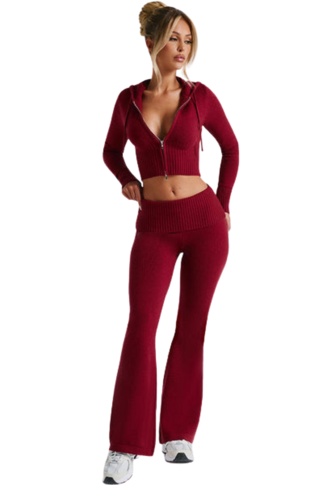 Conjunto Knitwear Portia – Vermelho