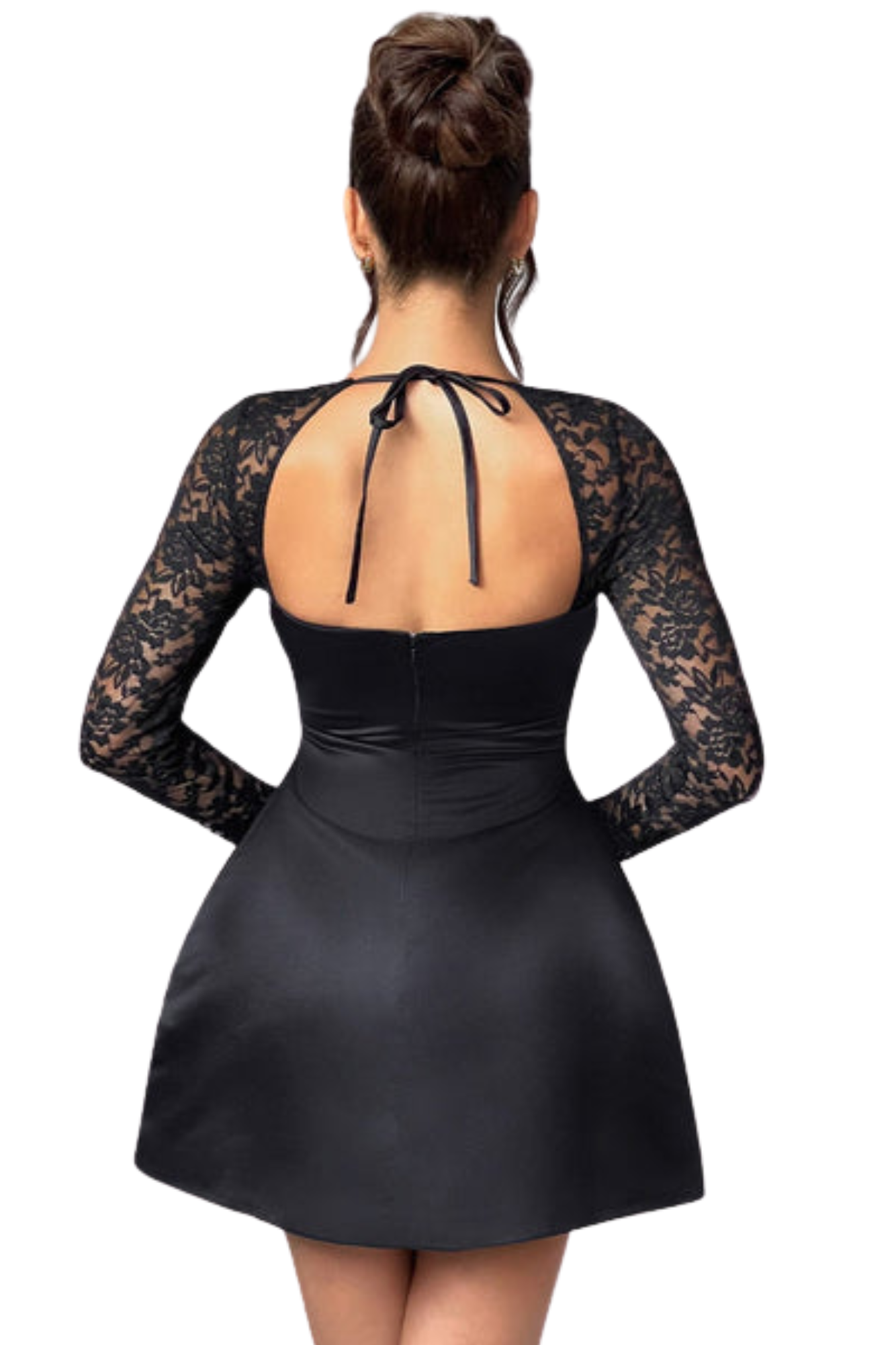 Vestido curto Noir Essence