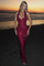 Vestido Longo Aurelia Vinho