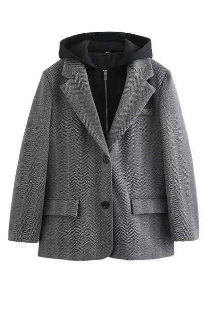 Blazer Xadrez com moletom