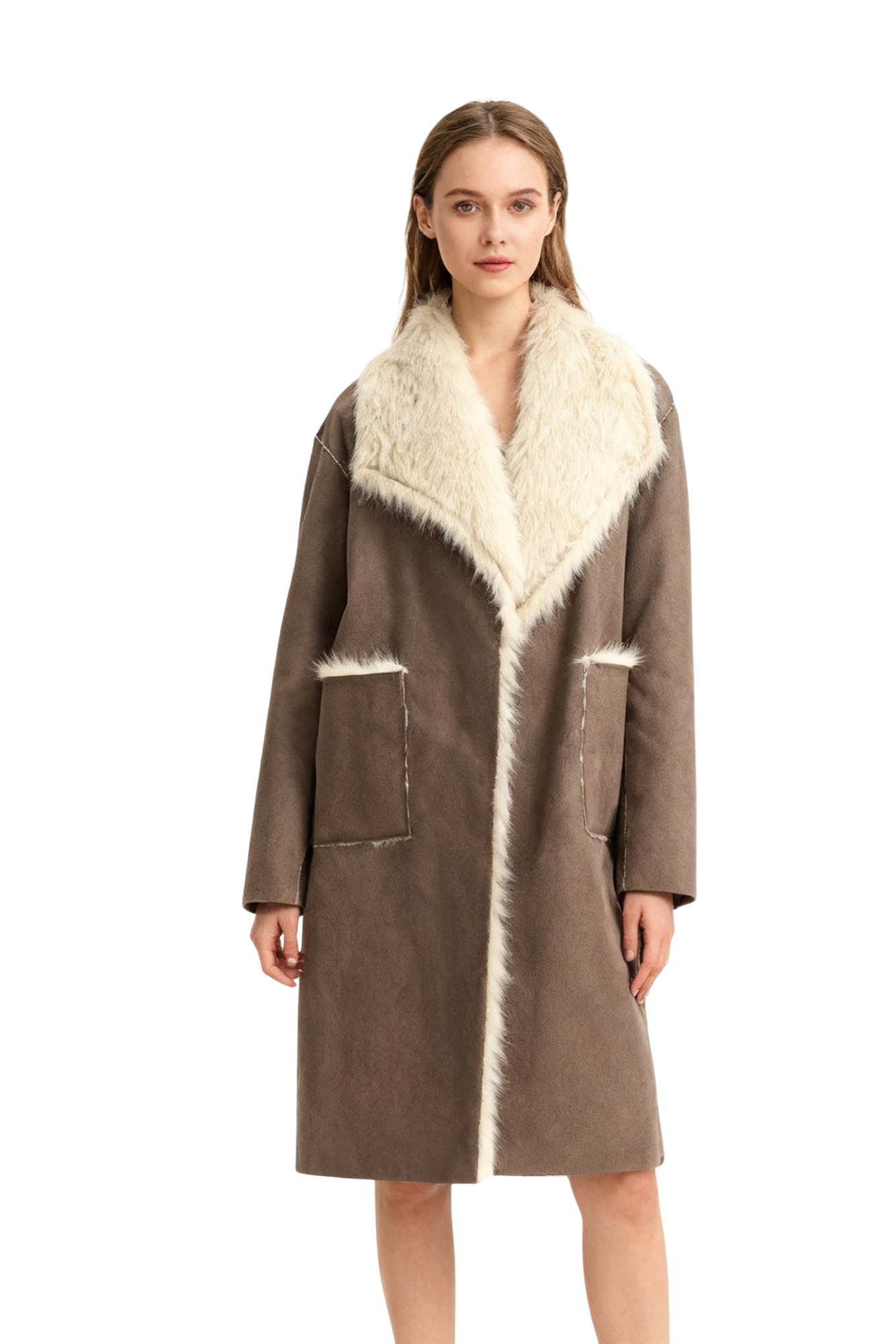 Casaco Longo - Caramelo