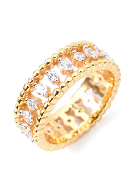 Anel Ouro - Diamantes