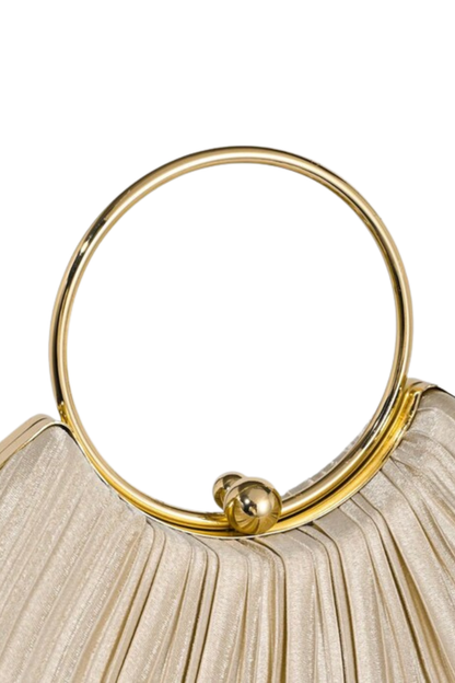 Bolsa de mão - Champanhe