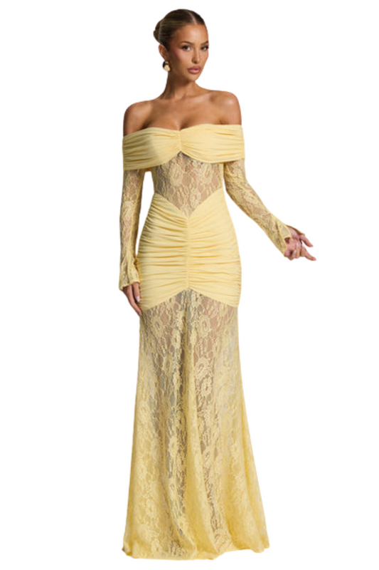 Vestido Longo Liora - Limão
