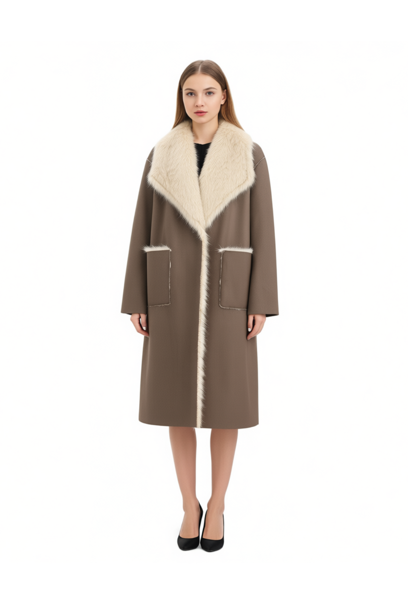 Casaco Longo - Caramelo