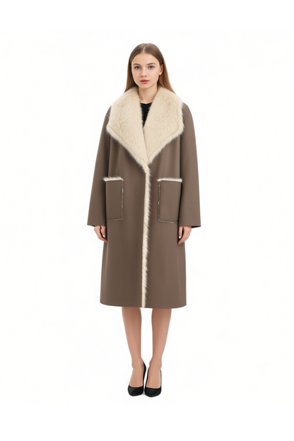 Casaco Longo - Caramelo