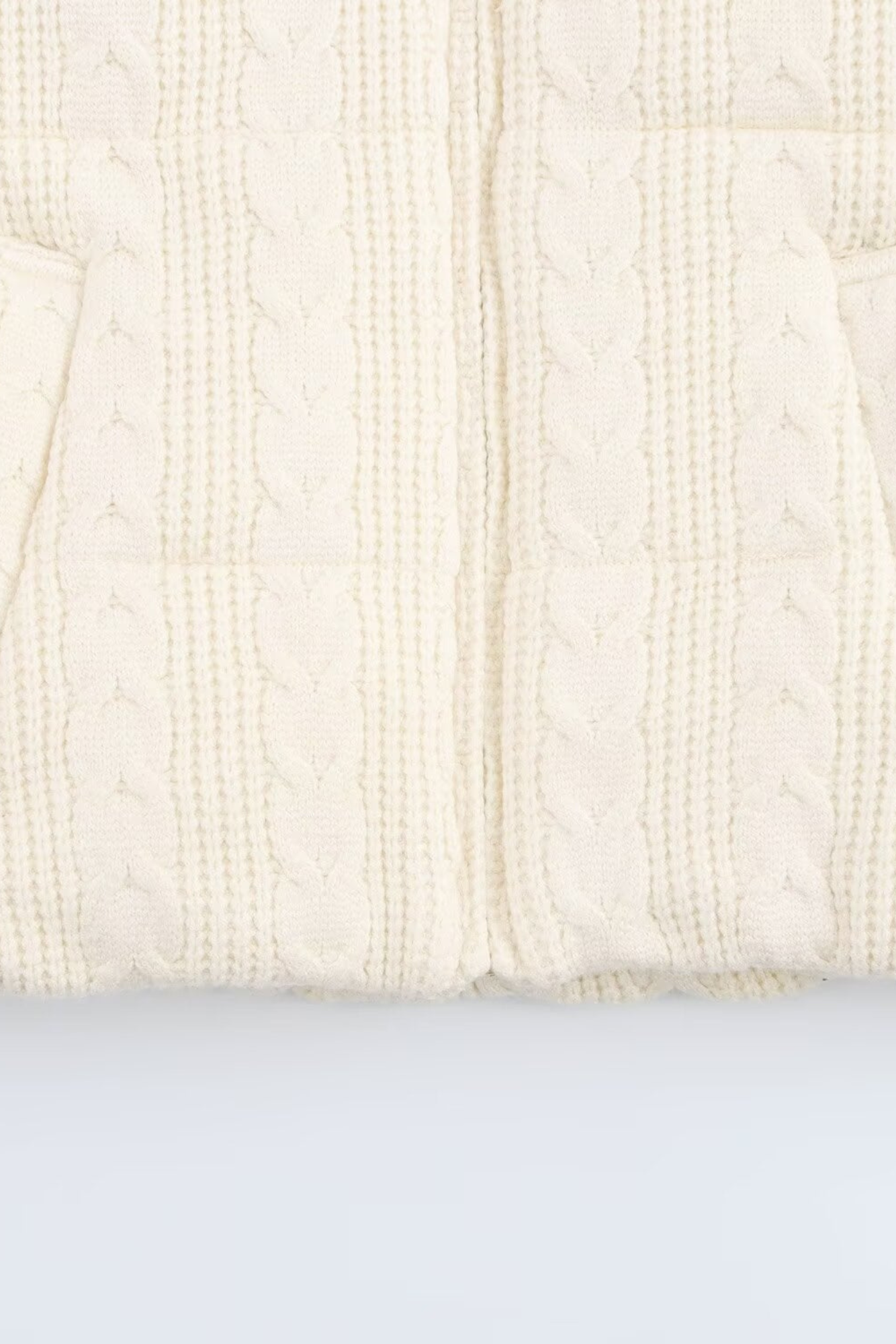 Jaqueta de Tricô em Bege