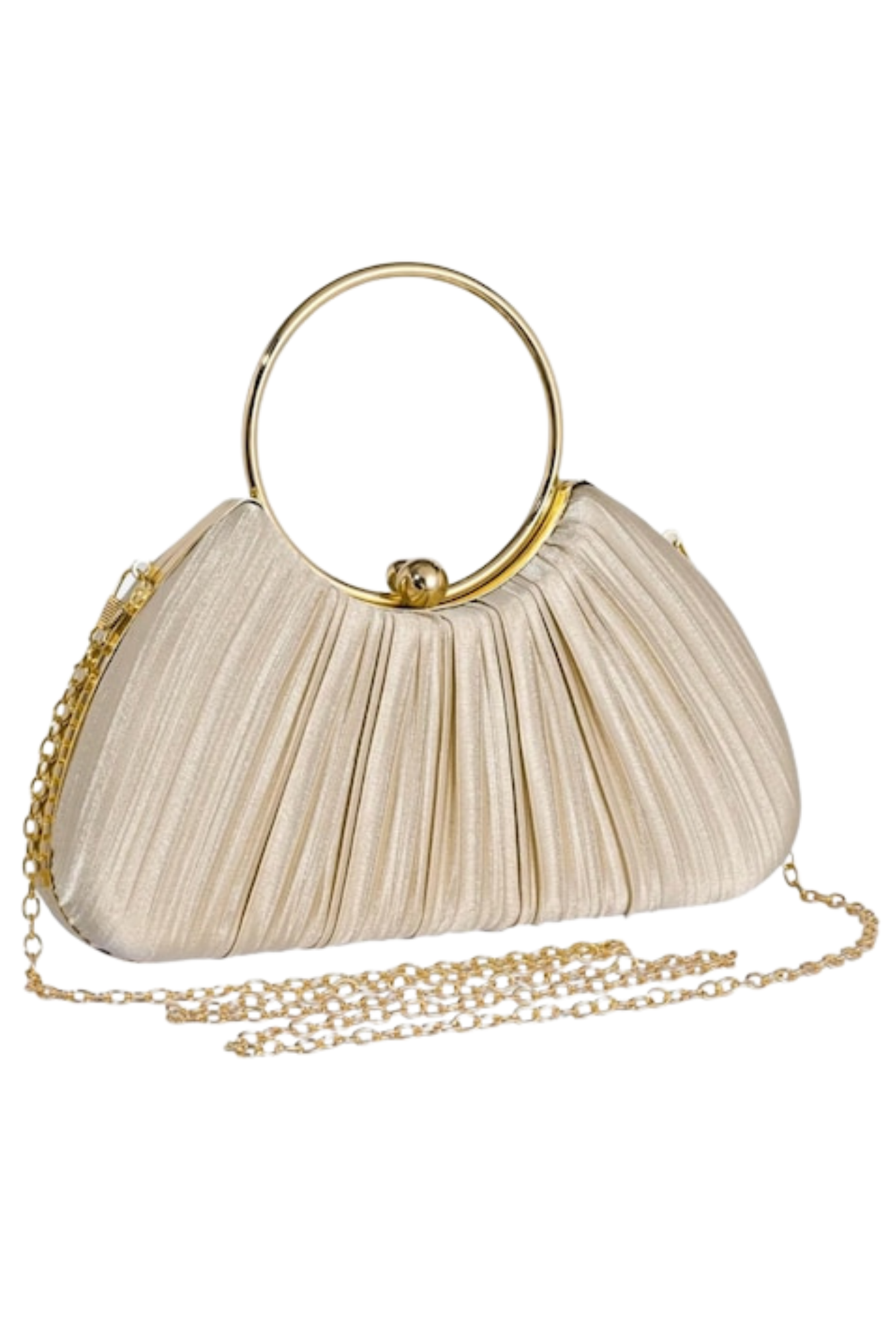 Bolsa de mão - Champanhe