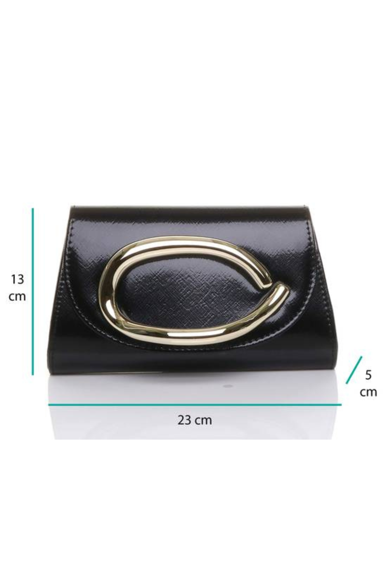 Bolsa de Mão Black -  Dourada