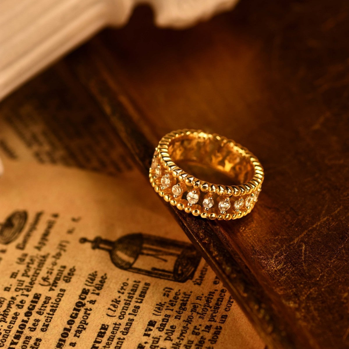 Anel Ouro - Diamantes